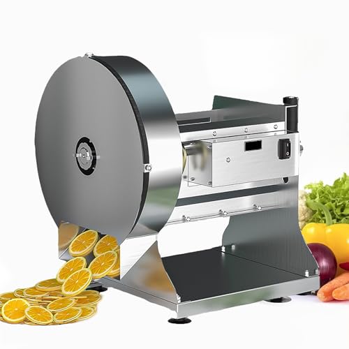 Máquina eléctrica para cortar y rallar vegetales ajustable