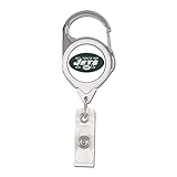 NFL New York Jets Retractable Premium Badge Holder, Team Color, One Size