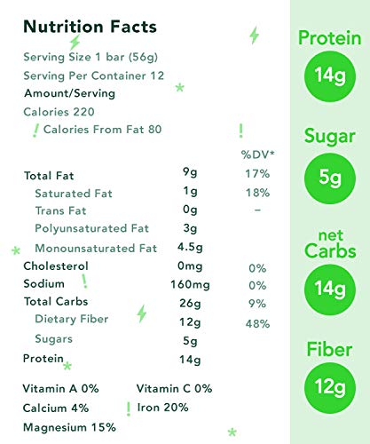 "ALOHA Chocolate Mint Protein Bars" - Image 2