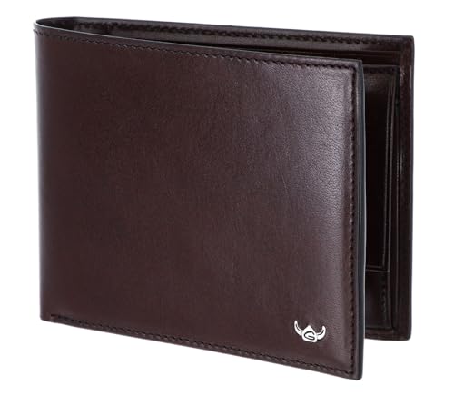 Porte-monnaie blindé RFID Golden Head Colorado 1162 bordeaux petit portefeuille