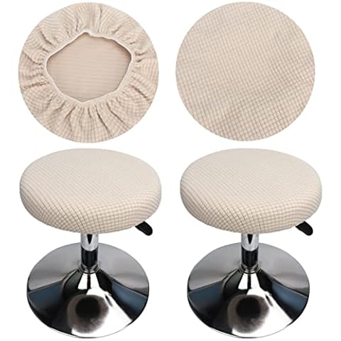 HuaLiSiJi Housse Tabouret Rond Cover