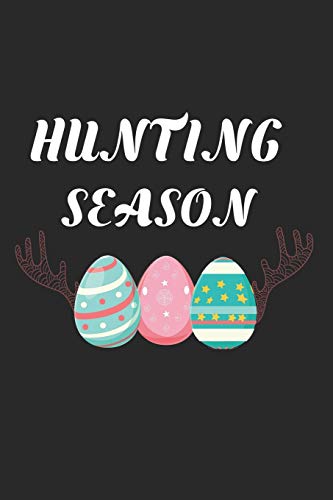 Hunting Season: Funny Egg Hunt Planner, Deer Antlers, Happy Easter, Blank 6x9 Ruled Journal, Draw and Write Paper, Writing Notebook Organizer For Kids, Adults image 3