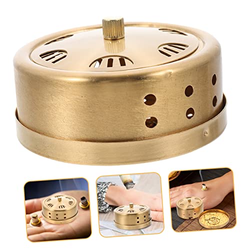 Caja de Moxa de Cobre con Temperatura Ajustable y Diseño Antiescaldaduras para Terapia de Moxibustión, Mini Tanque Portátil para Alivio de Dolor de Espalda miniatura 7