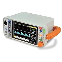 VS2000V Veterinary 7.1" Vital Signs Monitor with ECG, SPO2, NIBP,Temp, RESP, PR