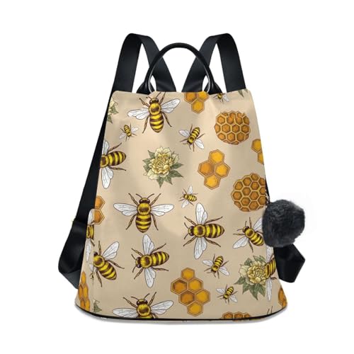 Sac à dos vintage fleurs botaniques idéal pour vos sorties culturelles et balades