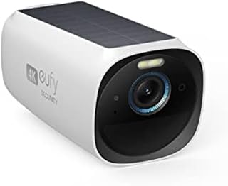 eufy Caméra eufyCam S330 (eufyCam 3) avec Panneau Solaire intégré | Caméra surveillance wifi extérieure sans fil, résoluti...