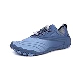 Zapatos de agua para hombre y mujer, antideslizantes, para entrenamiento, para deportes descalzos, Blue, 45 EU