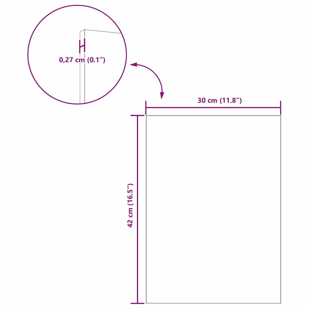 Placas decorativas de madera blanca, 30 x 42 x 0,27 cm, 50 unidades, para interiores, para manualidades, para pintar, grabar, tallar, manualidades, decoración, regalo, accesorios