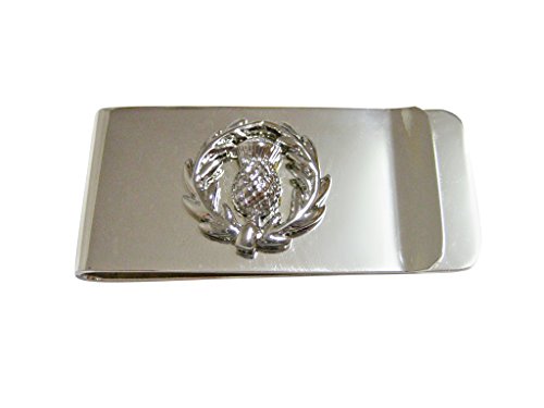 Kiola Designs Scottish Thistle Money Clip