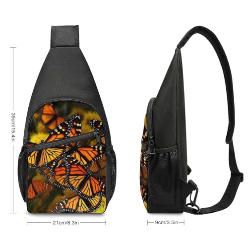 Bolso de bandolera para senderismo Monarch Butterflies miniatura 2