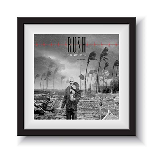 Image of Printshop Rush - Permanent Waves - Framed Album Cover
