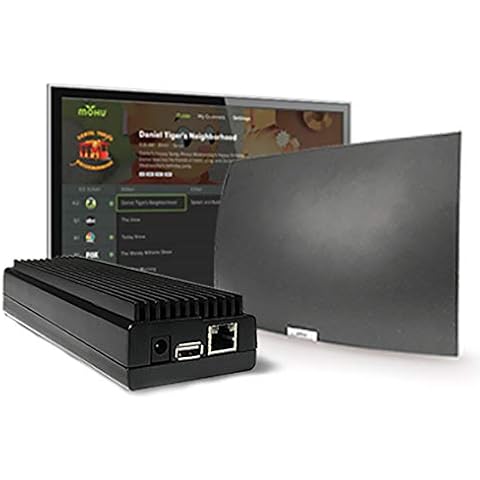 Mohu AirWave Wireless HDTV Network Streaming Device, Used, Includes 30-Mile Range TV Antenna, 10 ft. Coaxial Cable, Receive a Free Programming Guide, Mohu TV App, MH-110094 Cover