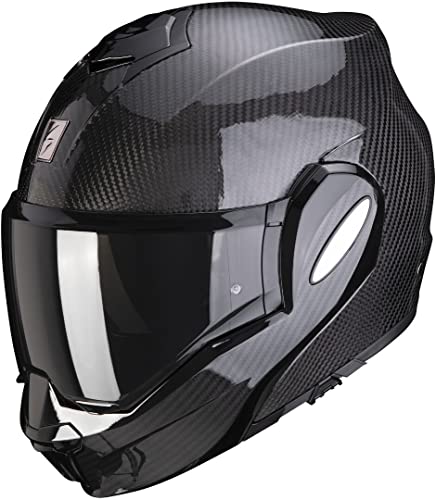 SCORPION EXO-TECH Casque Carbon Solid Noir XL