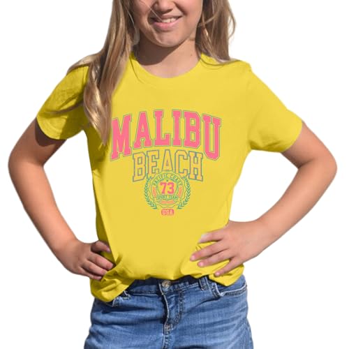 Image of Sulayesh Cute Letter Graphic Tees for Girls Preppy Aesthetic Shirts Oversized Trendy T Shirts Loose Casual Summer Tops