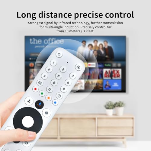 Télécommande de rechange Strong UHD Android TV LEAP-S3+ R-C-OHS-C009 blanche