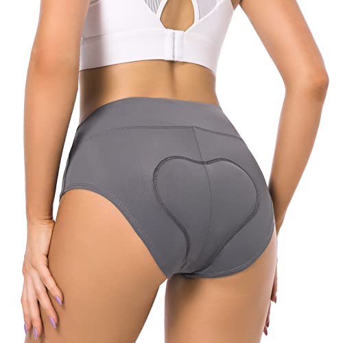 Leeboom Radunterhose Damen Gepolstert Atmungsaktive Fahrradunterhose Damen...