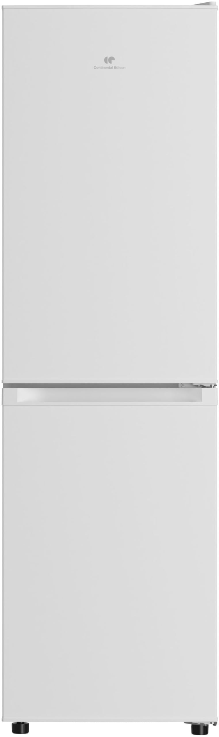 Continental Edison Réfrigérateur congélateur bas CEFC193NFW3 - Classe E - 193 L - L48 x P57,5 x 154cm - Blanc