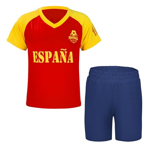 Image of Cnins Kids Soccer Jersey Kit for Boys & Girls- Breathable & Quick-Dry - Youth Soccer Football Training Gifts (2T-14Y)