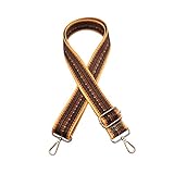 Purse Strap Replacement Guitar Style Multicolor Canvas Crossbody Strap for Handbags, 29#, Medium