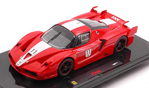 Para FERRARI FXX 2005 ROJO SCUDERIA 1:43 Hot Wheels Auto Road modelo modelo die cast