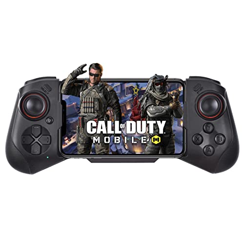 MFi Wireless Game Controller, Megadream iOS Mobile Gamepad Joystick für Phone 13, 13 Mini, 13 Pro Max, 12, 12 Pro, Pro Max, XR, XS Max, 11 Pro, 11 Pro Max, Direct Play (Schwarz)