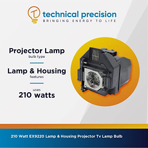 Lámpara de reemplazo para proyector Epson Pro Ex9220 210W miniatura 6