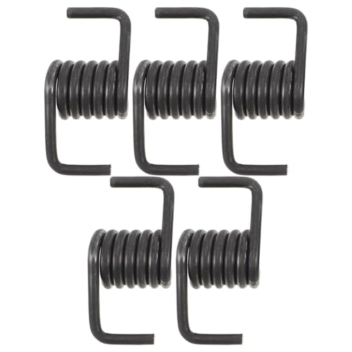 Kichvoe 5pcs Cutting Machine Replacement Springs Steel Dual Hook Torsional Springs for Industrial Sawing Machine Accessories for Enhanced Precision