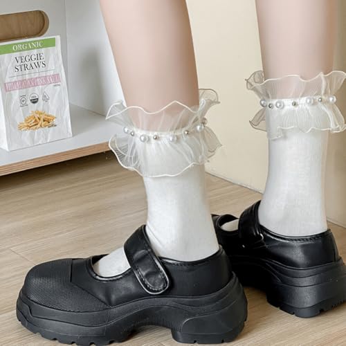 Image of Socks for Women Aesthetic Casual Cotton Soft Cute Ankle Gifts for Girls Cute Crew Fashion Novelty