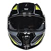 Royal Enfield Cross Air FF Hunter RP Full Face Helmet | Certification: ISI | Shock Absorption: High Density EPS liner | High Impact ABS Outer Shell | BLACK M