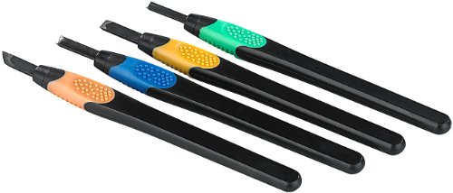 Schnitzwerkzeug AGT Schnitzmesser 4-teilig in robuster Dose