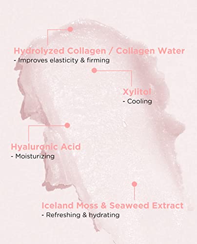 The SAEM Iceland Hydrating Collagen Eye Stick 0.24oz - Anti-wrinkle Moisturizing Eye Balm for Saggy Skin – Under Eye Treatment - Balm to Smooth Skin Texture - Rose Scent - Thumbnail 5
