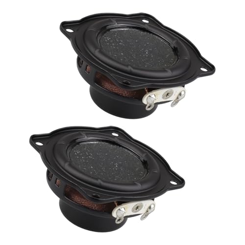 フルレンジ 43mm スピーカー 3W パワー 4Ohm インピーダンス コンパクトなダブルマグネット構造 16 コアボイスコイル 低音ブーストシステム