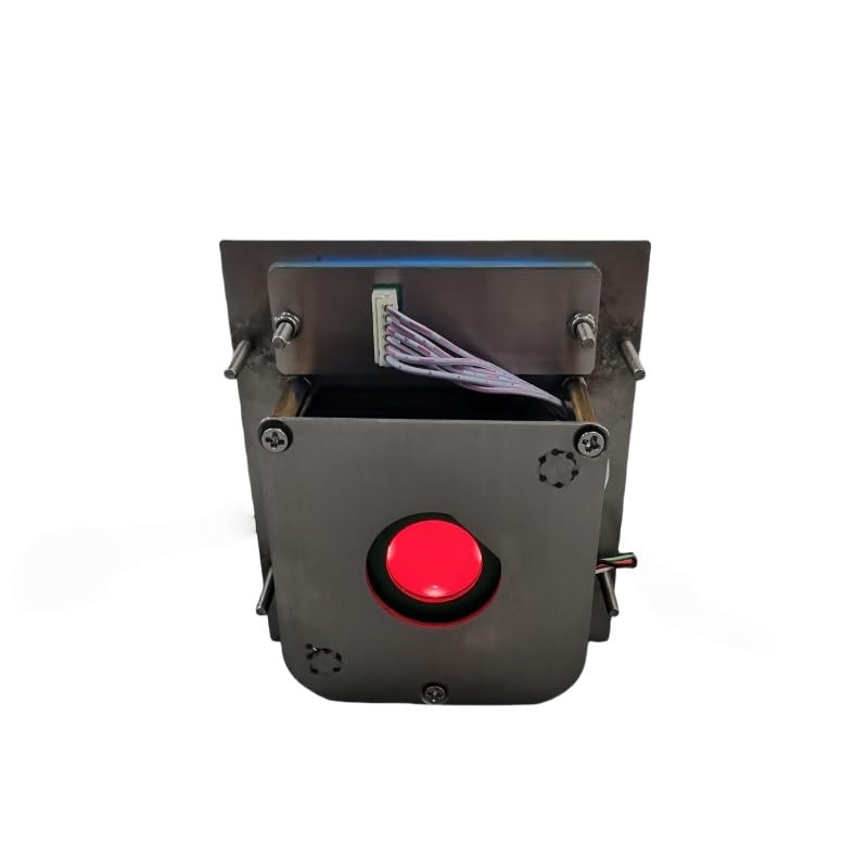 Uszczelniona, wodoodporna mysz przemysłowa typu trackball 36 mm ze stali nierdzewnej, podświetlana diodami LED, z kulką z żywicy(USB interface)
