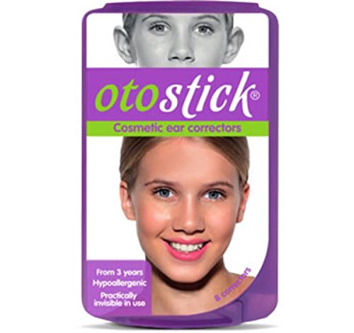 Otostick OTO Stick Ear Corrector Corrector Orejas 8 Units Ear Separation 8 Count (Pack of 1) Silicone