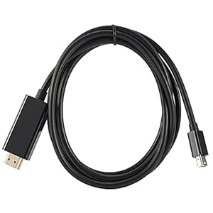 healthwen Mini Dp naar HDMI-compatibele kabel Minidp naar HDMI-compatibele 1.8 M Dp Line 20pin Interface Lossless…