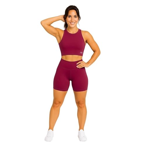Kit 3 Bermudas Lisa Blackout Fitness Cor única Feminina Modella (BR, Alfa, M, Regular, Regular, VINH