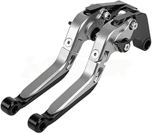 Yamaha R7 Foldable Brake & Clutch Levers - Adjustable CNC Aluminum, 6-Position, 40mm Extension, Fits 2024-2025 R7 Models