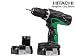Produktbild Hitachi ds14DCL 14,4 V Akku-Bohrschrauber mit 2X 1,5 Ah Li-Ion-Akkus, 14 W, 14 V