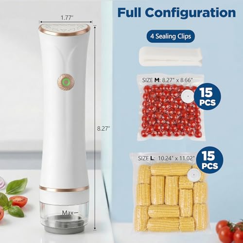 Food Vacuum Sealer with Bags
