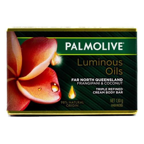 Palmolive Luminous Oils Far North Queensland Frangipani and Coconut Soap Bar 130 g