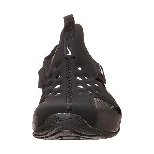 Nike Boy's Sunray Protect 2 (Little Kid) Black/White 1 Little Kid M4