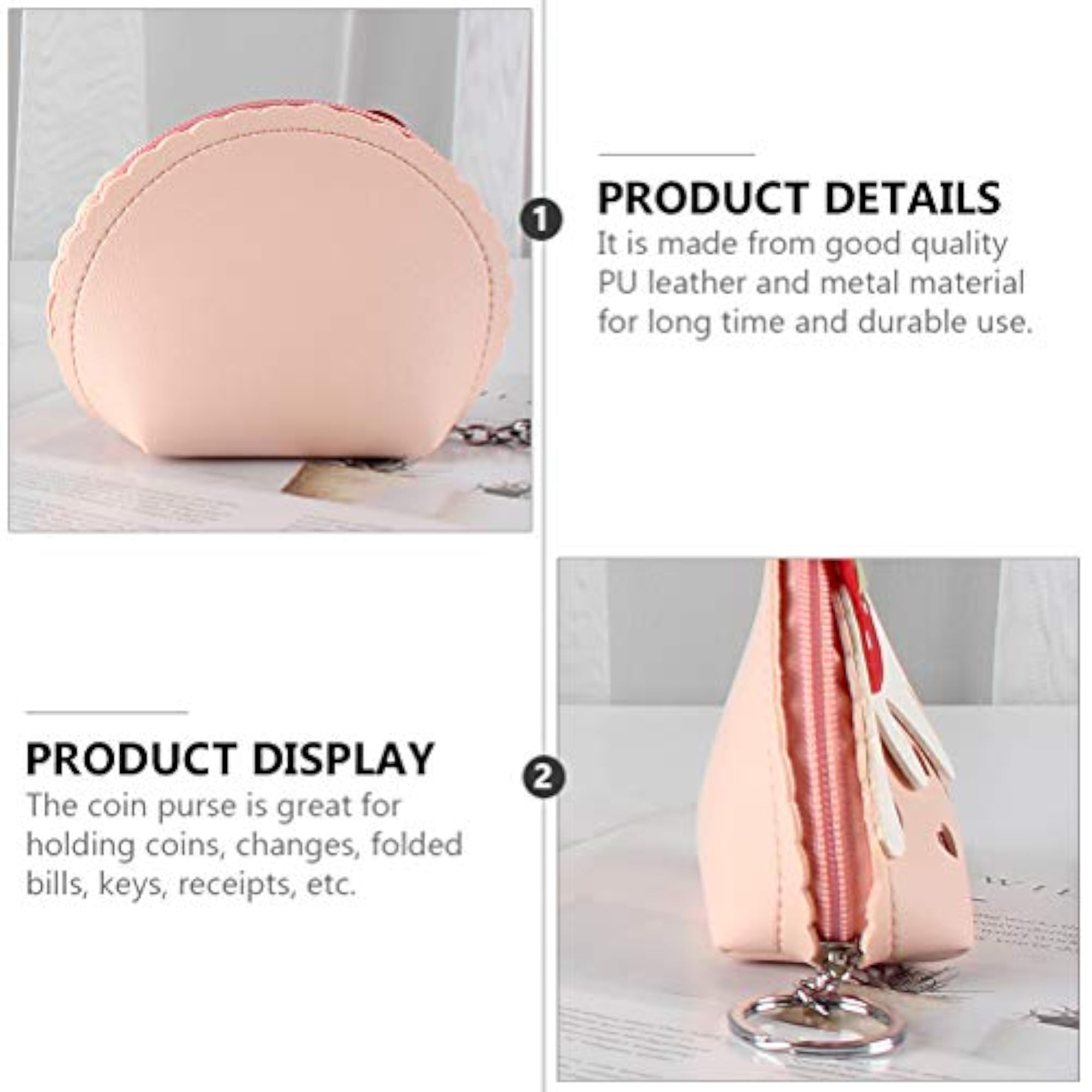 Lovely Strawberry Coin Purse Keychain Bag
