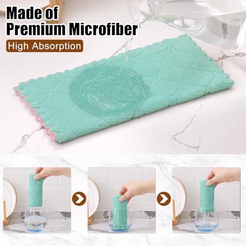 Mordimy 18 Pack Kitchen Cloths Dish Towels (10
