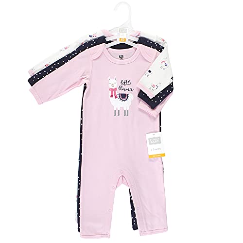Image of Hudson Baby Baby Cotton Union Suit, 3 Pack