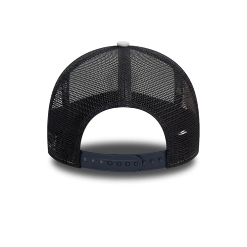 New Era MLB Aficionado Accesorio Gorra de Camionero New York Yankees Logotipo del Equipo World Series Sombrero Ajustable Malla Blanco Azul - imagen 4