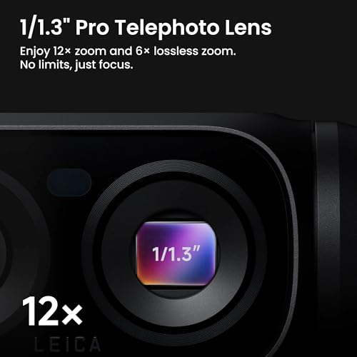 Image of Insta360 Luna Ultra Standard Bundle (Stellar White) | 8K Pocket Gimbal Camera with Dual Leica Lenses, 1 inch CMOS Sensor, 12x Zoom, Detachable OLED Touchscreen & AI Tracking