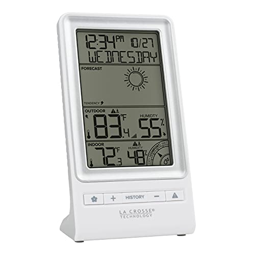 La Crosse Technology 308-1415FCT Wireless Forecast Station, White - Thumbnail 3