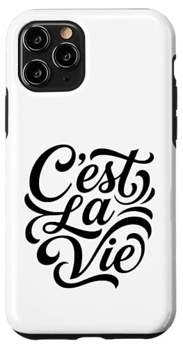 �N���V�b�N�ȃt�����X��\�� C'est La Vie �X�}�z�P�[�X iPhone 11 Pro �p
