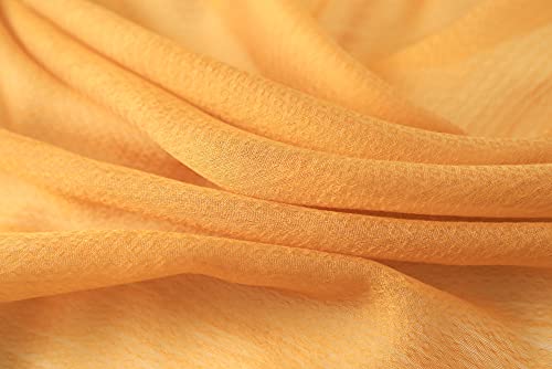 WINCESS YU Solid Color Mulberry Silk Scarf for Women Soft Blanket Shawl Beach Gauze Scarves and Wraps for for All Season4