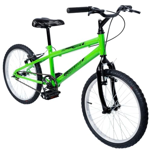 Bicicleta Infantil Aro 20 MTB Tridal Boy com Freio V-Brake (Verde)